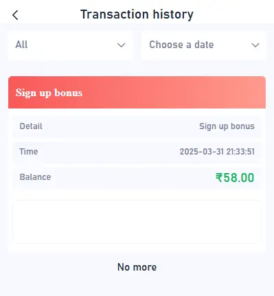 44444 register bonus 58